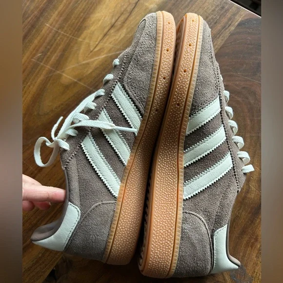 Adidas Spezial sneakers Earth Strata brown, size women’s 8, men’s 7, like new - Picture 4 of 12